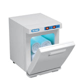 5L Mini UV Towel Warmer Steriliser Cabinet White - Front View