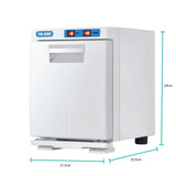 5L Mini UV Towel Warmer Steriliser Cabinet White