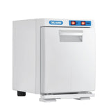 5L Mini UV Towel Warmer Steriliser Cabinet White - 45-Degree Angle