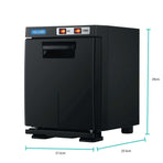 5L Mini UV Sterilizer Cabinet Electric Towel Warmer Black