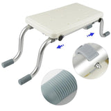 Adjustable Aluminium Bath Seat Bench - Rear View