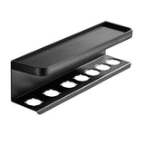 Black Space Aluminum Wall Mount Holder for Dyson Airwrap - 45-Degree Angle