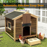 Automatic Chicken Coop Door Opener Solar Timer Sensor LCD AU - Extra Image