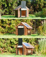 Automatic Chicken Coop Door Solar/Battery/AC 6W Aluminum Copper - Extra Image