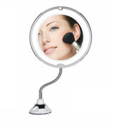10X LED Magnifying Makeup Mirror 360? Rotation