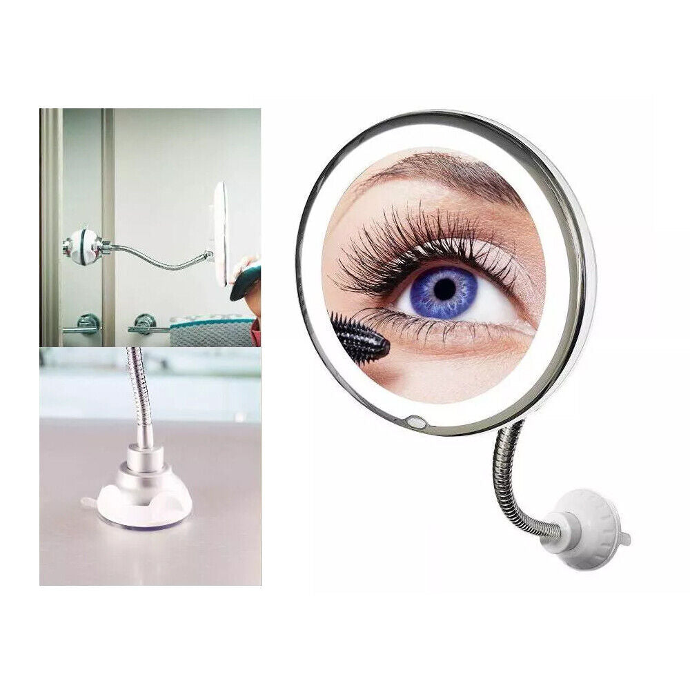 10X LED Magnifying Makeup Mirror 360? Rotation