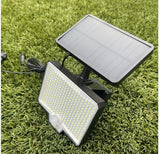294 LED Solar Light Motion Sensor 6500K Black Outdoor Security Wall Flood Lamp - Extra Image