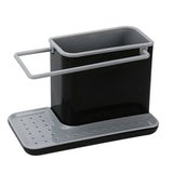 21cm Kitchen Sink Caddy Suction Sponge Soap Holder Organizer 13cm - Side View
