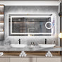 1200x600mm LED Bathroom Mirror Anti-fog Magnifying
