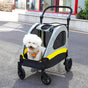 Dog Stroller Foldable Pet Travel Cart M Size