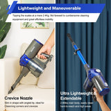 V8 150W Handheld Stick Vacuum Cleaner 40 Min Runtime LED - Side View