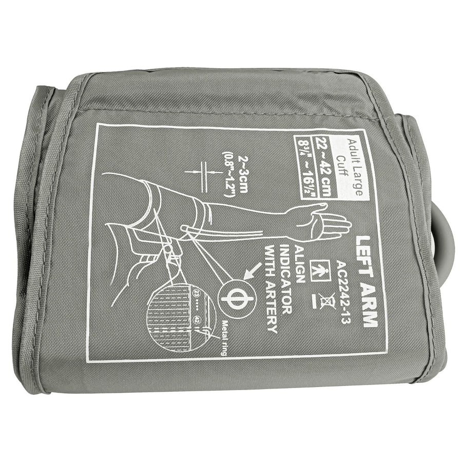Bluetooth Blood Pressure Monitor, Large Cuff 22-42cm, Digital, Smartphone Compatible