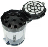 Neon Cyclonic Vacuum Cleaner Bagless + Wessle Werk Nozzle - Front View