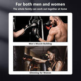 Wall Mount Boxing Machine Bluetooth Black Punch Pad + Gloves - Low Angle