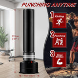 Standing Boxing Bag Punch Training for Adults Kids 170cm - Front View