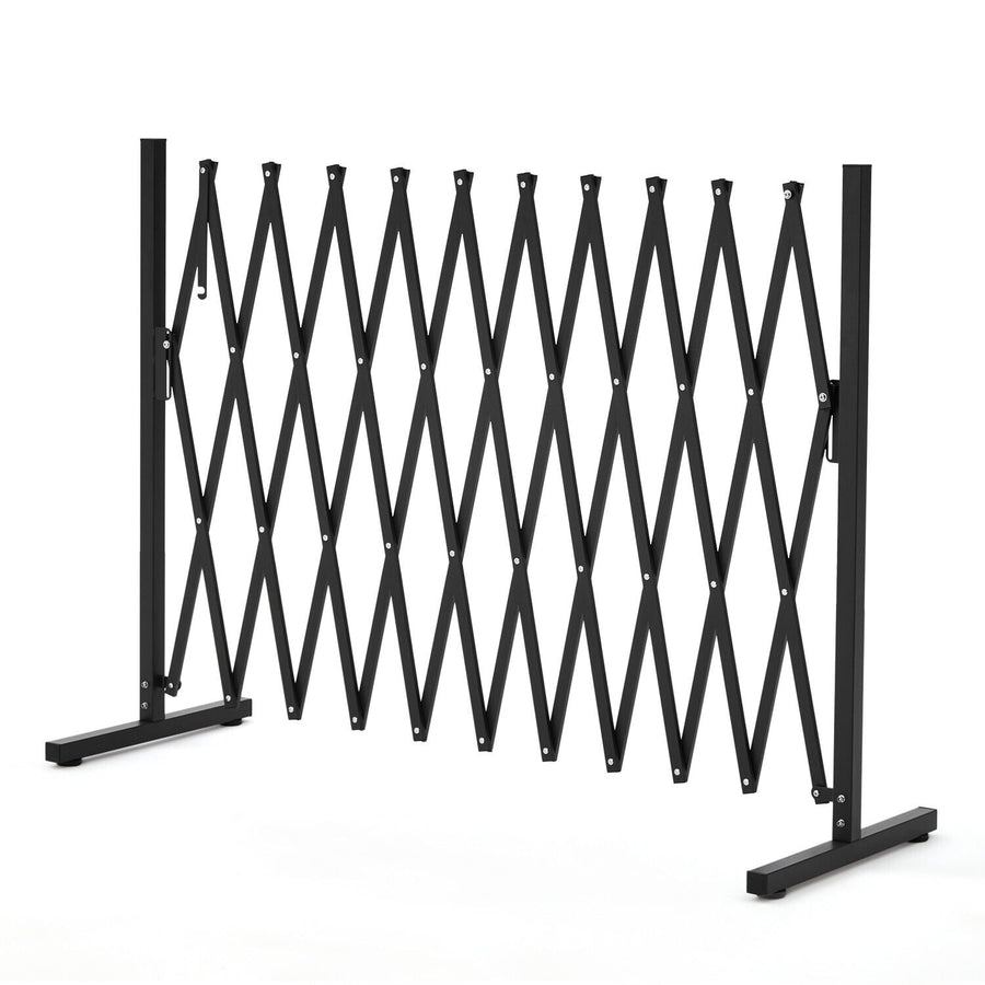 Retractable Aluminium Garden Gate Pet Fence Durable Indoor Outdoor