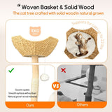 Cat Tree Condo Activity Center Sisal Scratcher Tower - Close-Up Angle