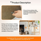 Cat Tree Condo Activity Center Sisal Scratcher Tower - Extra Image