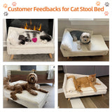 Luxury Pet Sofa Bed 80cm Rectangular Soft Anti-skid Couch