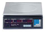 40KG Digital Kitchen Scale Metal Electronic Postal Platform - Side View