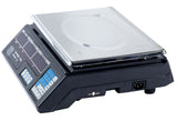 40KG Digital Kitchen Scale Metal Electronic Postal Platform - Top-Down View