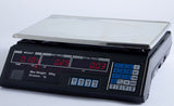 40KG Digital Kitchen Scale Metal Electronic Postal Platform - 45-Degree Angle