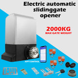 2000KG Automatic Sliding Gate Opener Commercial Residential + APP - Top-Down View