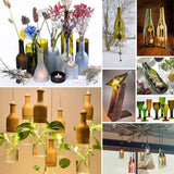 Stainless Steel Glass Bottle Cutter DIY Tool Kit AU - Top-Down View