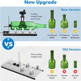Stainless Steel Glass Bottle Cutter DIY Tool Kit AU - Low Angle