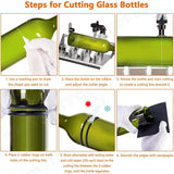 Stainless Steel Glass Bottle Cutter DIY Tool Kit AU - Extra Image