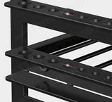 Power Tool Rack Organizer - Wall Mount Drill Holder, 4 Layers - Rear View