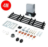 Electric Sliding Gate Opener 550W 0.74HP 4m Kit 2000KG w/ Remote & APP - Front View