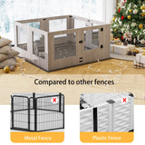 Indoor Dog Pen Tempered Glass Kennel w/ Pad - Extra Image