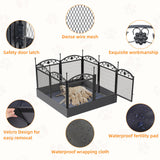 XL Metal Dog Playpen Indoor Fence with Waterproof Pad - Extra Image