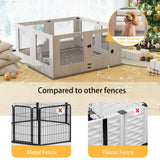 Large Dog Indoor Whelping Box, Tempered Glass & MDF - Extra Image