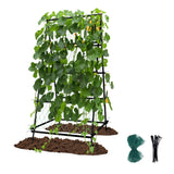 XL Heavy Duty Garden Trellis for Climbing Plants with Netting - Extra Image