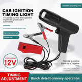 Universal 12V Ignition Timing Light Strobe Lamp 1.36m Cable - Front View
