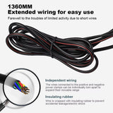 Universal 12V Ignition Timing Light Strobe Lamp 1.36m Cable - Top-Down View