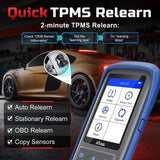 TP150 TPMS Reset Tool 2025 WiFi CAN EOBD OBDII - Rear View