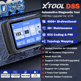 D8S OBD2 Scanner Diagnostic Tool 2025 Newest Version - Top-Down View