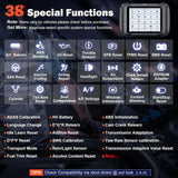 D8S OBD2 Scanner Diagnostic Tool 2025 Newest Version - Close-Up Angle