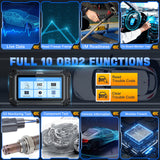 2025 D5 OBD2 Scanner ABS SRS Engine Diagnostic Tool - Top-Down View