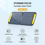 Jump 1000 1000W 1408Wh Power Station + 110W Solar Panel - Low Angle
