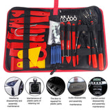 65pcs Car Trim Removal Tool Set Pry Bar Dash Kit - Front View