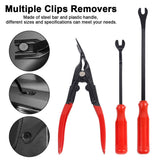 65pcs Car Trim Removal Tool Set Pry Bar Dash Kit - Top-Down View