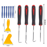 65pcs Car Trim Removal Tool Set Pry Bar Dash Kit - Close-Up Angle