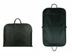 Black Men Suit Cover Zippered Dustproof Garment Bag Travel Organizer
