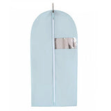 Blue Garment Bag 60x100cm Dustproof Suit Dress Coat Cover Protector AU