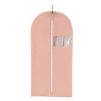 Pink Garment Bag 60x120cm Dustproof Dress Suit Coat Protector