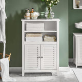 Bathroom Cabinet Shelf Storage Unit - Front View
